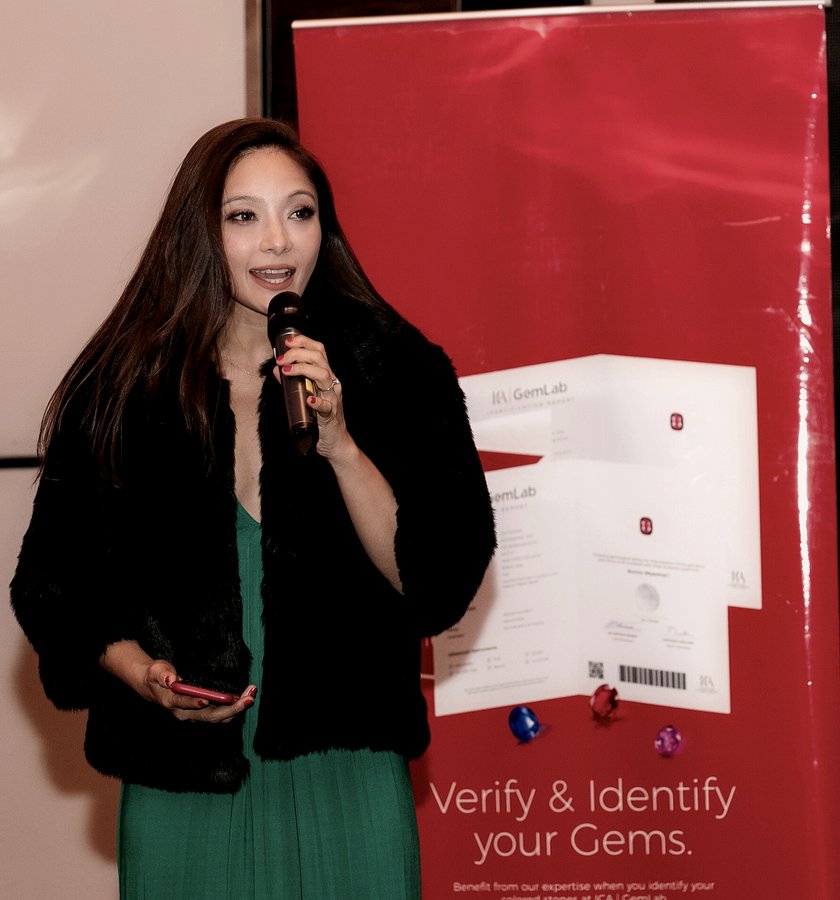 Nadia speaking